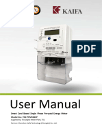 TSS 1p Smartcard Meter Manual