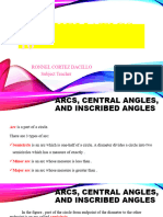 Lesson 4-Arcs, Central Angles, and Inscribed Angles