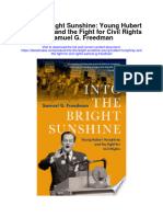Into The Bright Sunshine Young Hubert Humphrey and The Fight For Civil Rights Samuel G Freedman Full Chapter