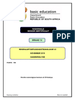 Computer Application Technology P2 Nov 2019 Memo Afr