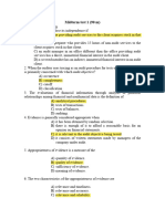 Fund Auditing Midterm Test 1