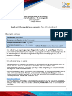 Activities guide and Evaluation rubric - Unit 2 -Task 4 - Speaking Production.en.es