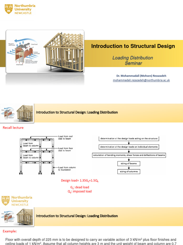 Week 33 - P1 - Seminar - Loading | PDF | Beam (Structure) | Bending