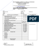 Format Persyaratan Ujian Tutup