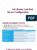 Basic Switch Configuration