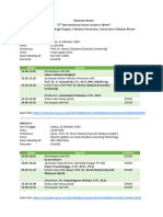 Rundown Acara - Revisi