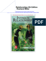 Download Intimate Relationships 9Th Edition Rowland Miller full chapter