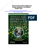 Ontology Based Information Retrieval For Healthcare Systems 1St Edition Vishal Jain Full Chapter