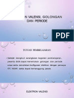 Elektron Valensi, Periode Dan Golongan