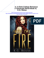 Into The Fire A Dark College Romance A Mayfair University Novel Book 4 K G Reuss Full Chapter