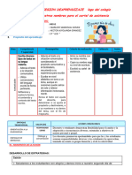 Escribimos nuestros nombres para el cartel de asistencia (1)