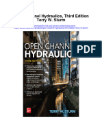 Open Channel Hydraulics Third Edition Terry W Sturm Full Chapter