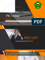 Digital PR - Pertemuan 01 - Eksplorasi Literasi PR Online