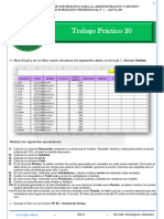 Trabajo Práctico 20 - Control de Ventas