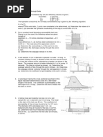 Practice Problems (Permeability, Compaction, Compressibility)