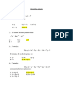 Evaluación Algebra 5to A-B-C-D - Semana 3