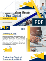 Biru Dan Kuning Modern Strategi Pertumbuhan Bisnis Di Era Digital Presentasi