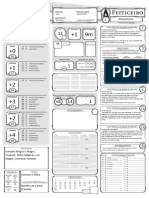 DND 5e - Ficha - Feiticeiro - Campanha Stradh