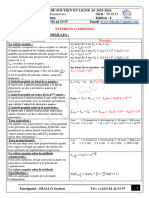 Intérês Composés + Corrigés