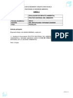 Evaluación de Impacto Ambiental