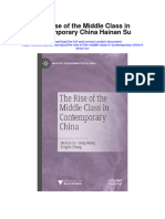 Download The Rise Of The Middle Class In Contemporary China Hainan Su full chapter