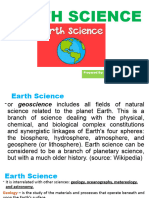 EarthScience_ORIGIN of the Universe and the Solar System