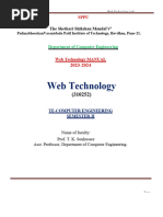 WT Lab Manual 23-24 NEW