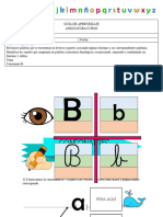 UETH - Guía de Aprendizaje - Consonante B