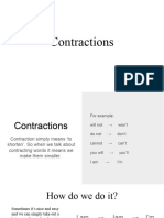 Contractions