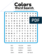 Word Search Colors