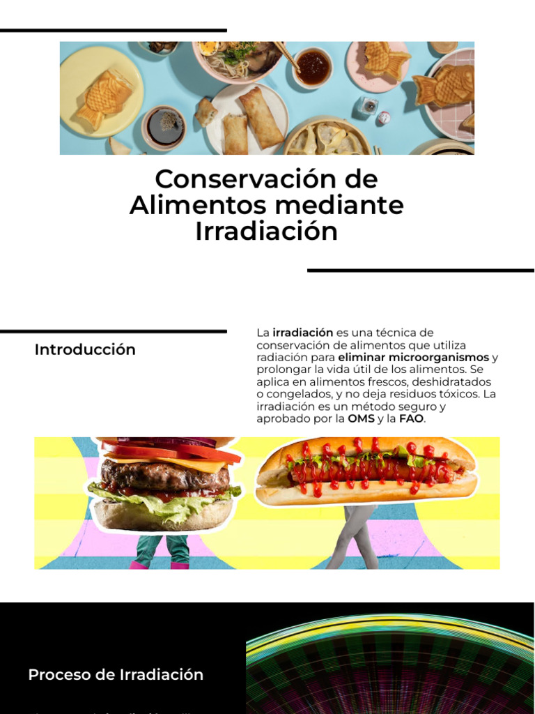 Conservación de Alimentos por Irradiación | PDF | Relaciones personales ...