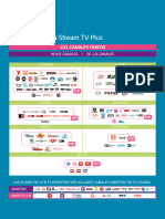 Grilla Stream TV Plus Marzo