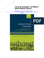 Download Operator Theory By Example 1St Edition Stephan Ramon Garcia full chapter