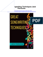 Download Great Songwriting Techniques Jack Perricone full chapter