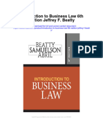 Download Introduction To Business Law 6Th Edition Jeffrey F Beatty full chapter