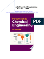 Introduction To Chemical Engineering C M Van T Land Full Chapter