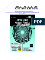 Optics and Modern Physics For Jee Advanced 3Rd Edition B M Sharma Full Chapter