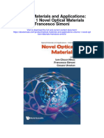 Download Optical Materials And Applications Volume 1 Novel Optical Materials Francesco Simoni full chapter