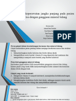 Asuhan Keperawatan Jangka Panjang Pada Pasien Hemodialisa Dengan Gangguan Mineral Tulang