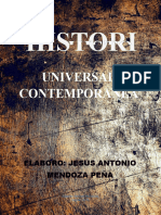 Paquete Historia Universal Contemporánea de Jesús Antonio Mendoza