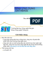 Lập Trình Ứng Dụng Cơ Sở Dữ Liệu