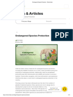 Endangered Species Protection - Enterclimate