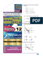 Trigonometría 12 CN 2022-Ii