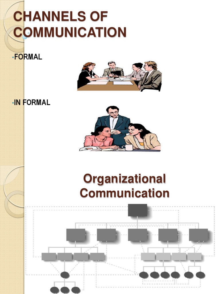 Channels of Communication: Formal | PDF | Career & Growth | Business