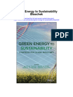 Green Energy To Sustainability Blaschek Full Chapter