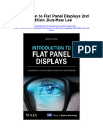 Download Introduction To Flat Panel Displays 2Nd Edition Jiun Haw Lee full chapter
