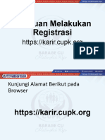 Panduan Registrasi Karir