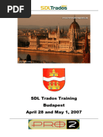 SDL Trados Training EN