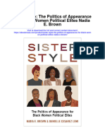 Download Sister Style The Politics Of Appearance For Black Women Political Elites Nadia E Brown all chapter