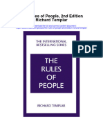 The Rules of People 2Nd Edition Richard Templar Full Chapter
